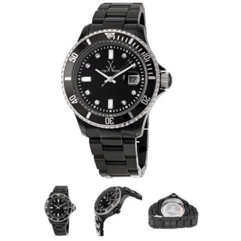 Toywatch Plastermic Fluo XL Unisex Black Watch New In Box